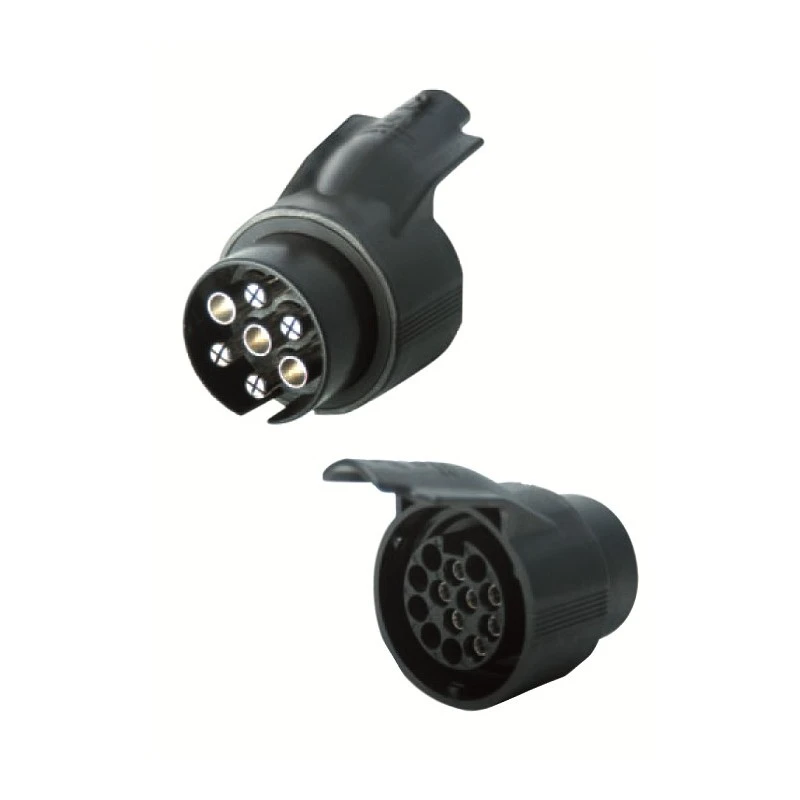 Adattatore Spina 7 Poli + Presa 13 Poli PERUZZO Art. 692 1 Adattatore Spina 7 Poli + Presa 13 Poli PERUZZO Art. 692