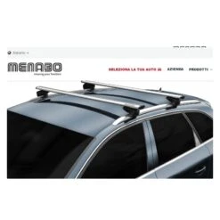 Barra Portatutto MENABO' Lince XL Silver -Vendite SRAM barra portatutto menabo lince xl silver 3