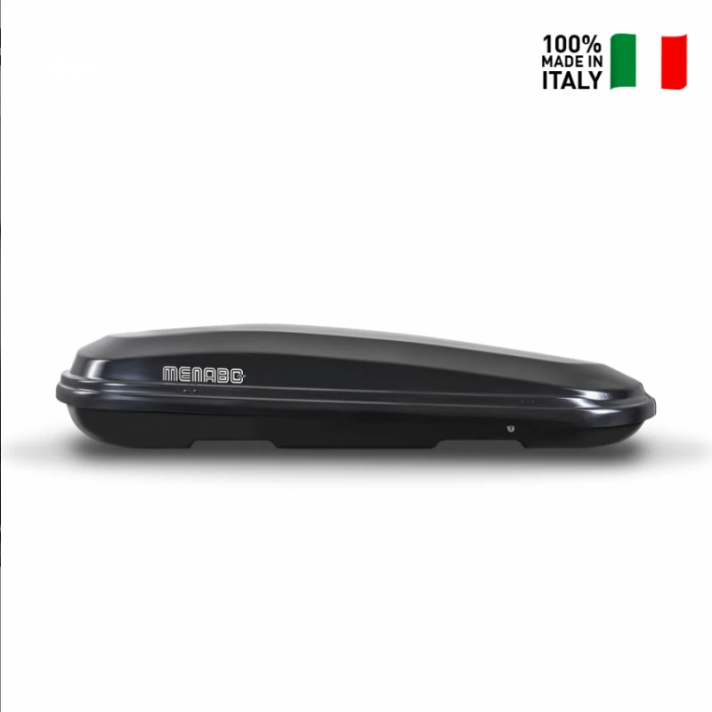 Baule Da Tetto MENABO' Diamond 500 Litri Black 4 Baule Da Tetto MENABO' Diamond 500 Litri Black - immagine 4