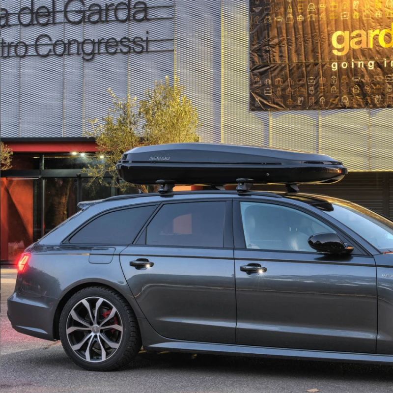 Baule Da Tetto MENABO' Diamond 500 Litri Black 5 Baule Da Tetto MENABO' Diamond 500 Litri Black - immagine 5