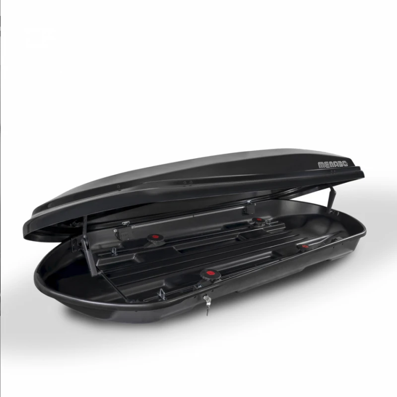 Baule Da Tetto MENABO' Diamond 500 Litri Black 7 Baule Da Tetto MENABO' Diamond 500 Litri Black - immagine 7