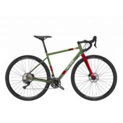 Bici In Acciaio Gravel WILIER Jaroon Shimano GRX 2X11 Olive Green Ltd