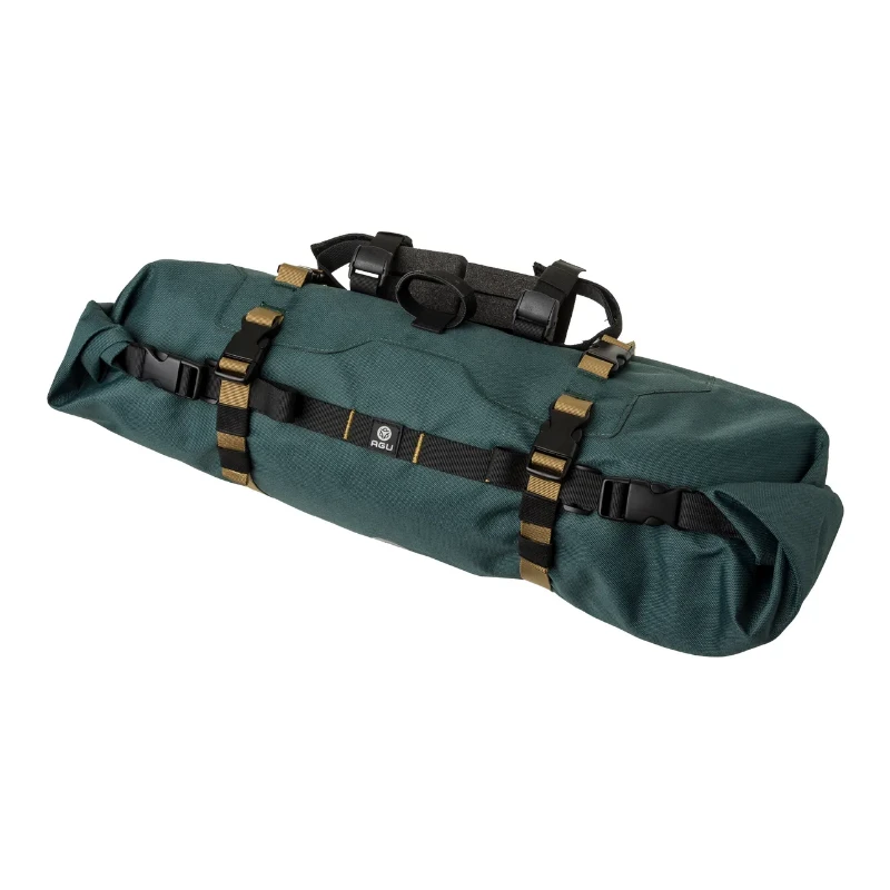Borsa Anteriore Al Manubrio Bikepacking AGU VENTURE 17 Litri Verde 1 Borsa Anteriore Al Manubrio Bikepacking AGU VENTURE 17 Litri Verde