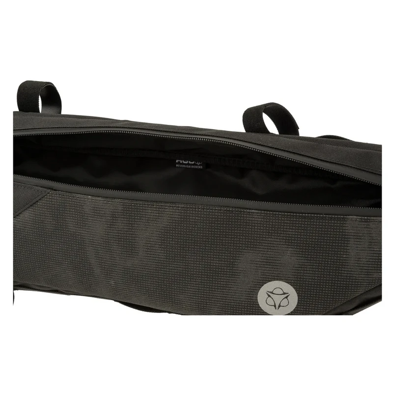 Borsa Orizzontale Al Telaio Bikepacking AGU VENTURE 3litri Nera HI-VIS 11 Borsa Orizzontale Al Telaio Bikepacking AGU VENTURE 3litri Nera HI-VIS - immagine 11