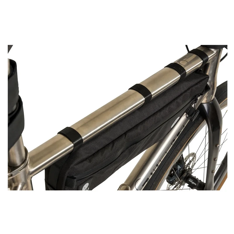 Borsa Orizzontale Al Telaio Bikepacking AGU VENTURE 3litri Nera HI-VIS 7 Borsa Orizzontale Al Telaio Bikepacking AGU VENTURE 3litri Nera HI-VIS - immagine 7