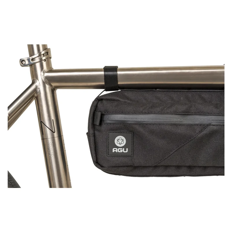Borsa Orizzontale Al Telaio Bikepacking AGU VENTURE 3litri Nera HI-VIS 9 Borsa Orizzontale Al Telaio Bikepacking AGU VENTURE 3litri Nera HI-VIS - immagine 9