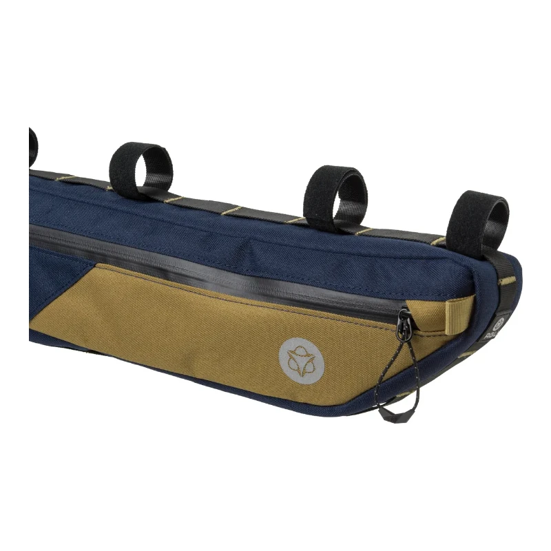 Borsa Orizzontale Al Telaio Bikepacking AGU VENTURE 4 Litri Blu MEDIUM 2 Borsa Orizzontale Al Telaio Bikepacking AGU VENTURE 4 Litri Blu MEDIUM - immagine 2