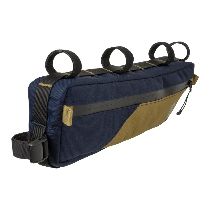 Borsa Orizzontale Al Telaio Bikepacking AGU VENTURE 4 Litri Blu MEDIUM 3 Borsa Orizzontale Al Telaio Bikepacking AGU VENTURE 4 Litri Blu MEDIUM - immagine 3