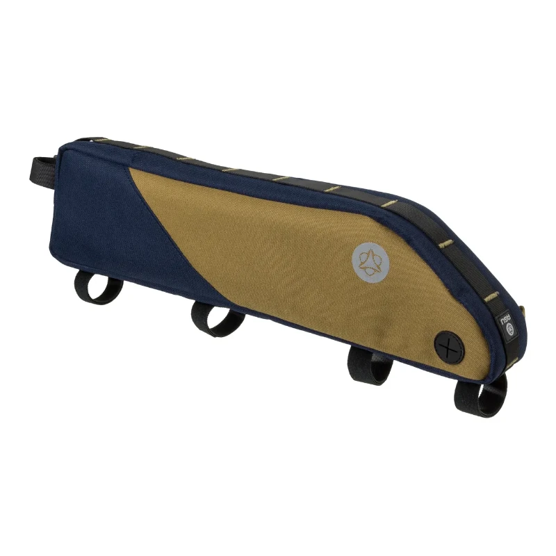 Borsa Orizzontale Al Telaio Bikepacking AGU VENTURE 4 Litri Blu MEDIUM 5 Borsa Orizzontale Al Telaio Bikepacking AGU VENTURE 4 Litri Blu MEDIUM - immagine 5