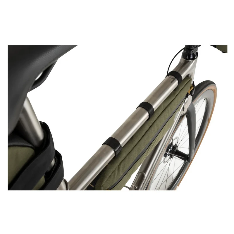 Borsa Orizzontale Al Telaio Bikepacking AGU VENTURE 4 Litri Blu ARMY Green 5 Borsa Orizzontale Al Telaio Bikepacking AGU VENTURE 4 Litri Blu ARMY Green - immagine 5