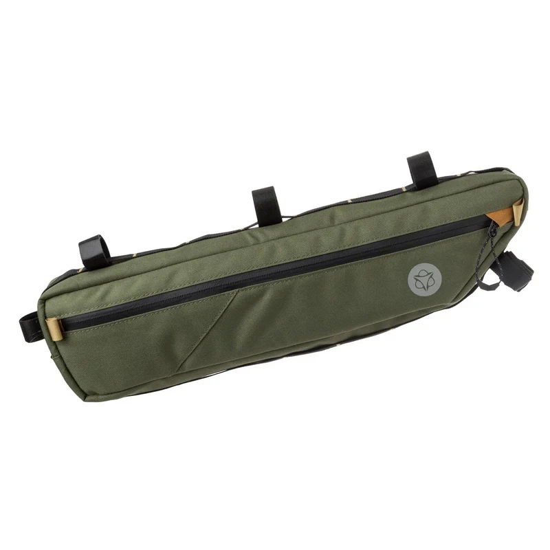Borsa Orizzontale Al Telaio Bikepacking AGU VENTURE 4 Litri Blu ARMY Green 1 Borsa Orizzontale Al Telaio Bikepacking AGU VENTURE 4 Litri Blu ARMY Green