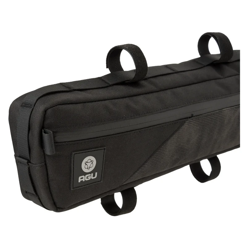 Borsa Orizzontale Al Telaio Bikepacking AGU VENTURE 4 Litri Nera MEDIUM HI-VIS 3 Borsa Orizzontale Al Telaio Bikepacking AGU VENTURE 4 Litri Nera MEDIUM HI-VIS - immagine 3