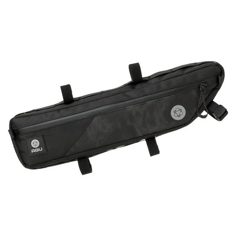 Borsa Orizzontale Al Telaio Bikepacking AGU VENTURE 4 Litri Nera MEDIUM HI-VIS 1 Borsa Orizzontale Al Telaio Bikepacking AGU VENTURE 4 Litri Nera MEDIUM HI-VIS