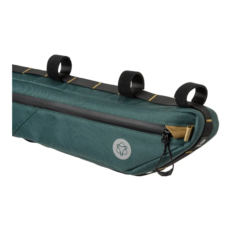 Borsa Orizzontale Al Telaio Bikepacking AGU VENTURE 4 Litri Verde 3 Borsa Orizzontale Al Telaio Bikepacking AGU VENTURE 4 Litri Verde - immagine 3