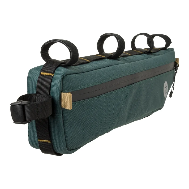 Borsa Orizzontale Al Telaio Bikepacking AGU VENTURE 4 Litri Verde 4 Borsa Orizzontale Al Telaio Bikepacking AGU VENTURE 4 Litri Verde - immagine 4
