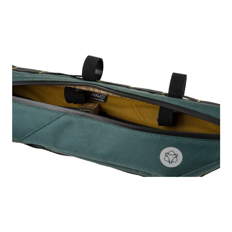 Borsa Orizzontale Al Telaio Bikepacking AGU VENTURE 4 Litri Verde 5 Borsa Orizzontale Al Telaio Bikepacking AGU VENTURE 4 Litri Verde - immagine 5