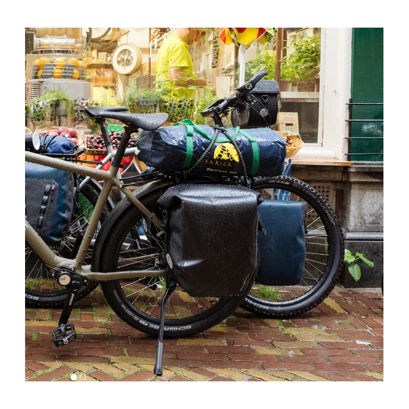 Borsa Posteriore Al Portapaccchi AGU CLEAN SINGLE 100% Waterproof 21l Nera LARGE 4 Borsa Posteriore Al Portapaccchi AGU CLEAN SINGLE 100% Waterproof 21l Nera LARGE - immagine 4