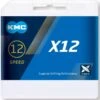 Catena KMC X12 126 Maglie Silver Black 12v -Vendite SRAM catena kmc x12 126 maglie silver black 12v