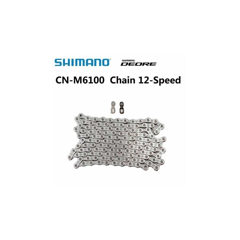 Catena Shimano Deore M6100 12 Velocità 126 Link 2 Catena Shimano Deore M6100 12 Velocità 126 Link - immagine 2