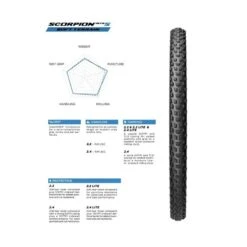 Copertone MTB PIRELLI SCORPION XC S Soft Terrain 29X2,2 4 Copertone MTB PIRELLI SCORPION XC S Soft Terrain 29X2,2 -Vendite SRAM copertone mtb pirelli scorpion xc s soft terrain 29x22 2