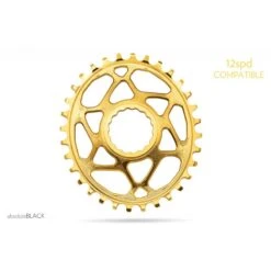 Corona AbsoluteBlack OVALE Race Face Cinch Direct Mount Standard 6mm