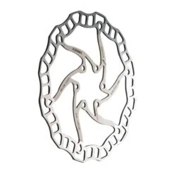 Disco Freno ASHIMA ARO 08 6 Fori Silver