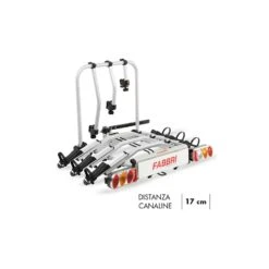 Portabici Gancio Traino FABBRI Tech-pro Bike 3 Bici