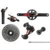 Gruppo SRAM X01 Eagle Red 12 Velocita' -Vendite SRAM gruppo sram x01 eagle red 12 velocita