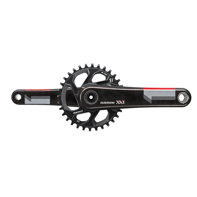 Guarnitura SRAM XX1 BB30 Corona 30 Denti Inclusa 11 Velocita' 1 Guarnitura SRAM XX1 BB30 Corona 30 Denti Inclusa 11 Velocita'
