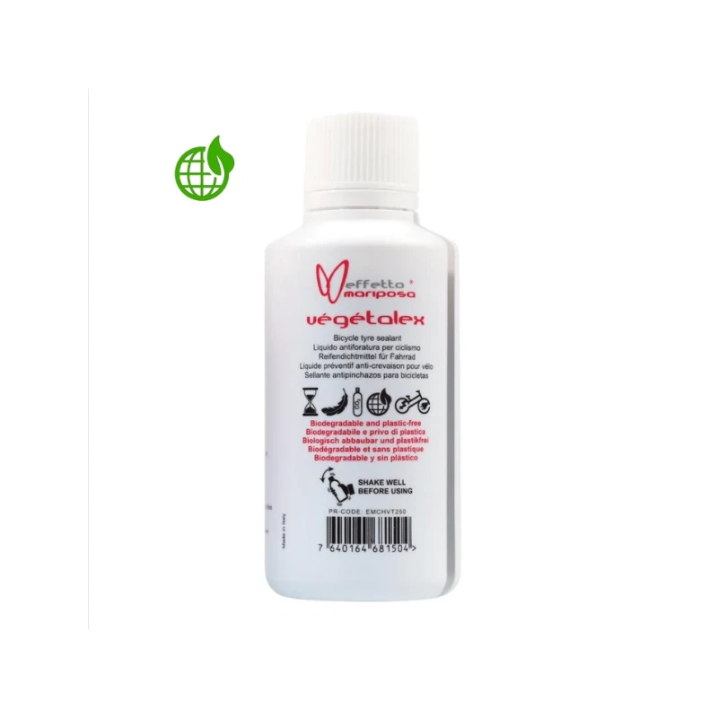 Lattice Sigillante Tubeless EFFETTO MARIPOSA VEGETALEX 250 Ml 1 Lattice Sigillante Tubeless EFFETTO MARIPOSA VEGETALEX 250 Ml