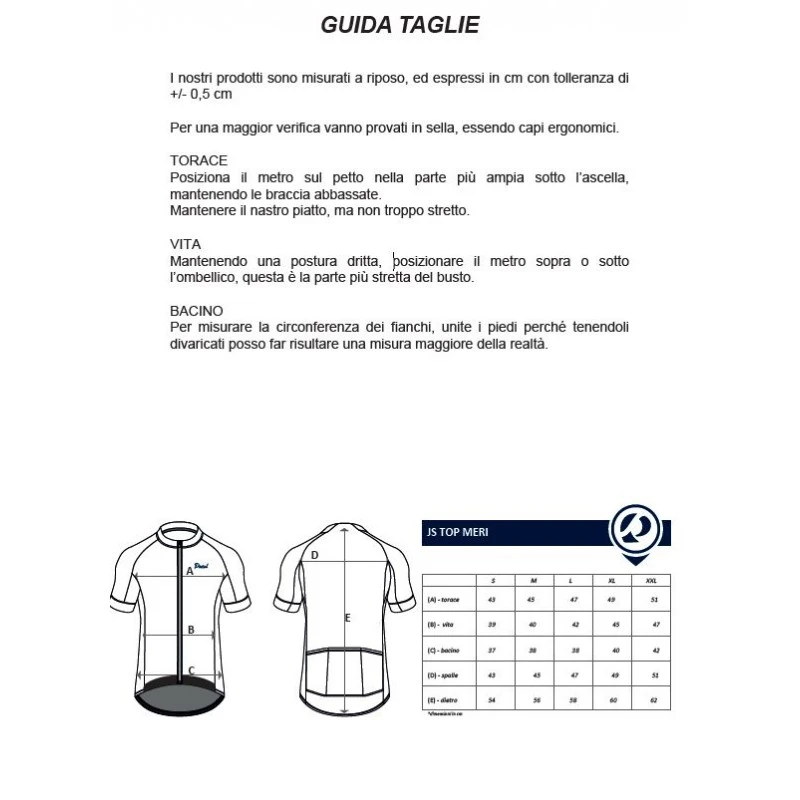 Maglia Ciclismo Gravel PASOL JS TOP MERI In Lana Merinos 4 Maglia Ciclismo Gravel PASOL JS TOP MERI In Lana Merinos - immagine 4