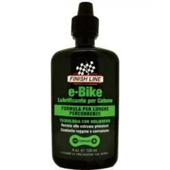 Olio Per Catena Finish Line Per Catene E-Bike A Goccia 120 Ml