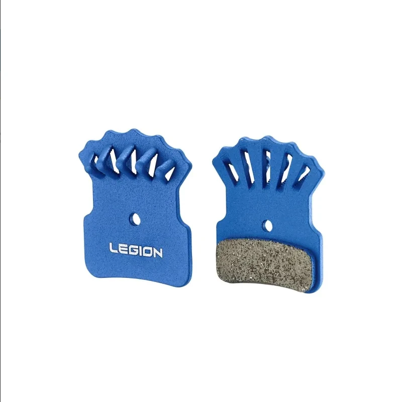 Pastiglie Freno Legion Tipo Shimano SAINT Organiche Con Alette 1 Pastiglie Freno Legion Tipo Shimano SAINT Organiche Con Alette