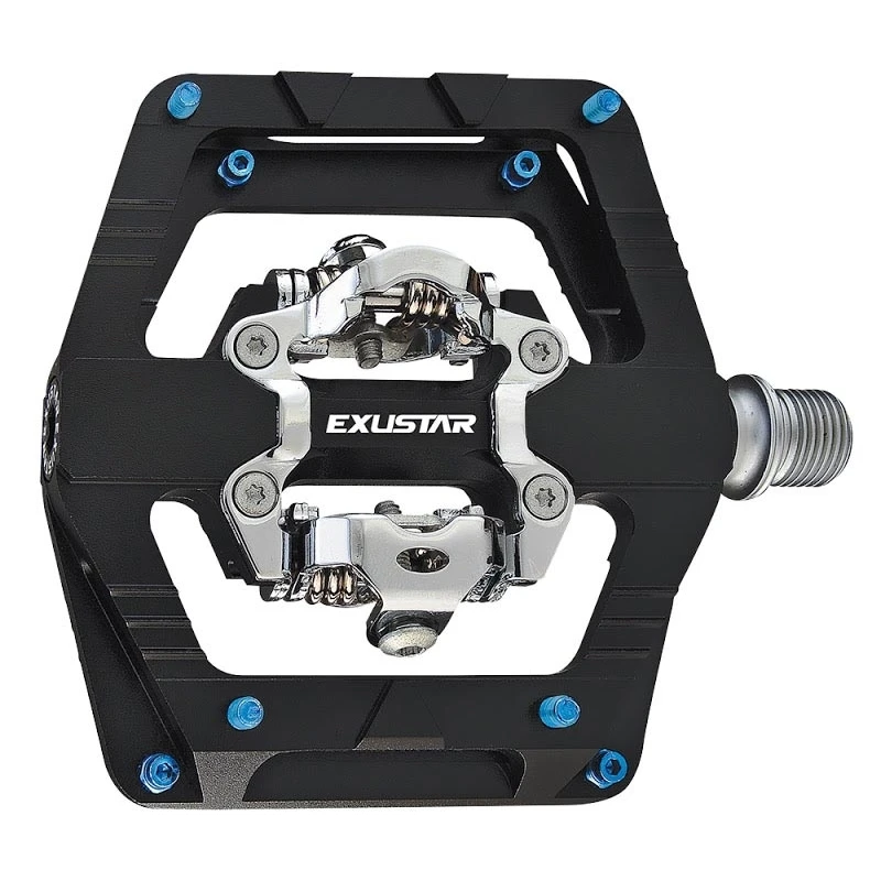 Pedali MTB Freeride Dual Funcion EXUSTAR PM824 SPD 3 Pedali MTB Freeride Dual Funcion EXUSTAR PM824 SPD - immagine 3