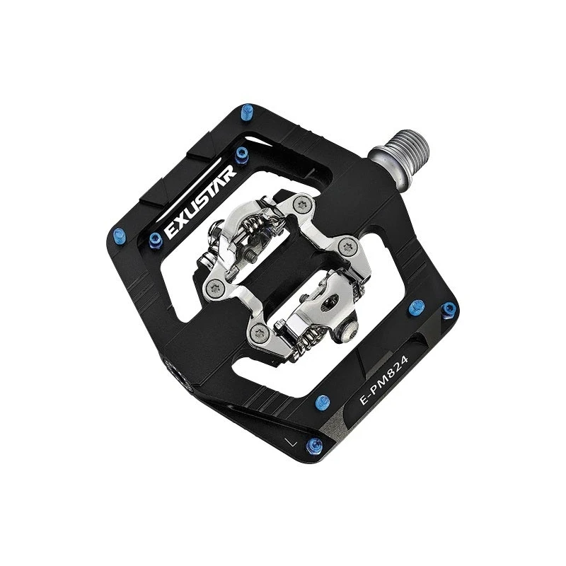 Pedali MTB Freeride Dual Funcion EXUSTAR PM824 SPD 4 Pedali MTB Freeride Dual Funcion EXUSTAR PM824 SPD - immagine 4