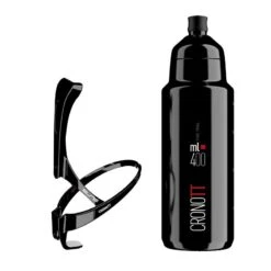 Portaborraccia In Carbonio + Borraccia Elite CRONO TT PP66 Aerobottle Carbon