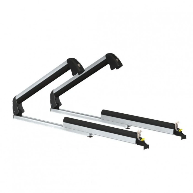 Portasci Per Barre Da Tetto FABBRI ALUSKI & BOARD 5 Estensibile 5 Portasci Per Barre Da Tetto FABBRI ALUSKI & BOARD 5 Estensibile - immagine 5