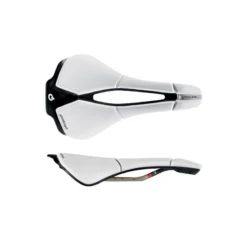 Sella Bici Prologo SCRATCH M5 147 Wider PAS Tirox White