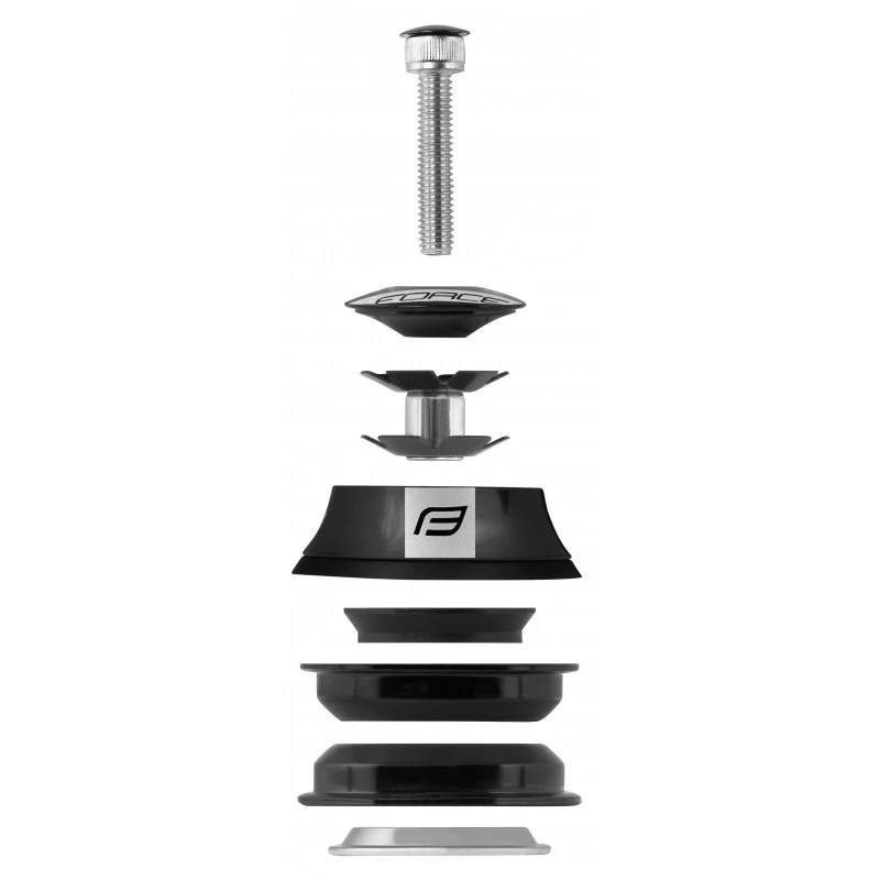 Serie Sterzo Semi Integrata MTB A Cuscinetti FORCE 1 1/8" 2 Serie Sterzo Semi Integrata MTB A Cuscinetti FORCE 1 1/8" - immagine 2